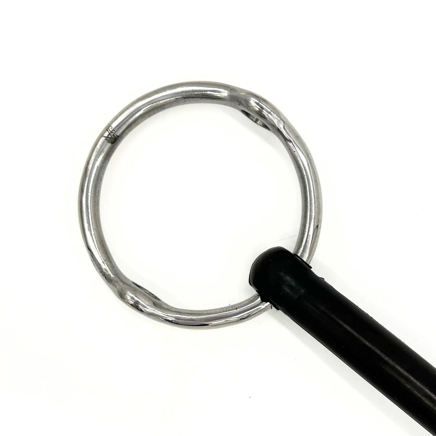 Jake Adams Hard Rubber Mullen Loose Ring Gag Bit