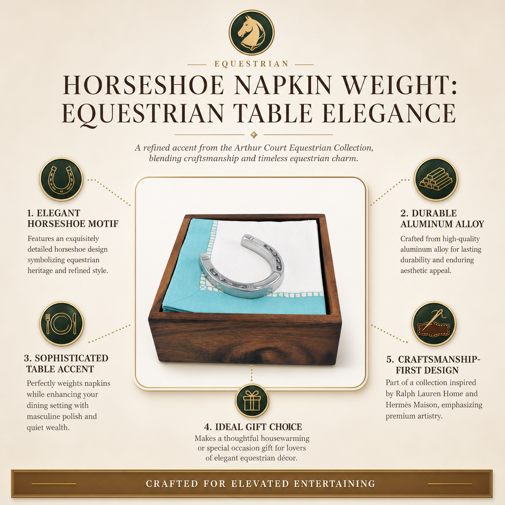Arthur Court Designs - Horseshoe Napkin Weight