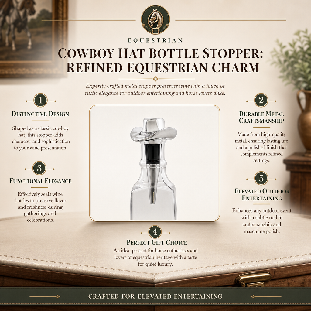 Arthur Court Designs - Cowboy Hat Bottle Stopper