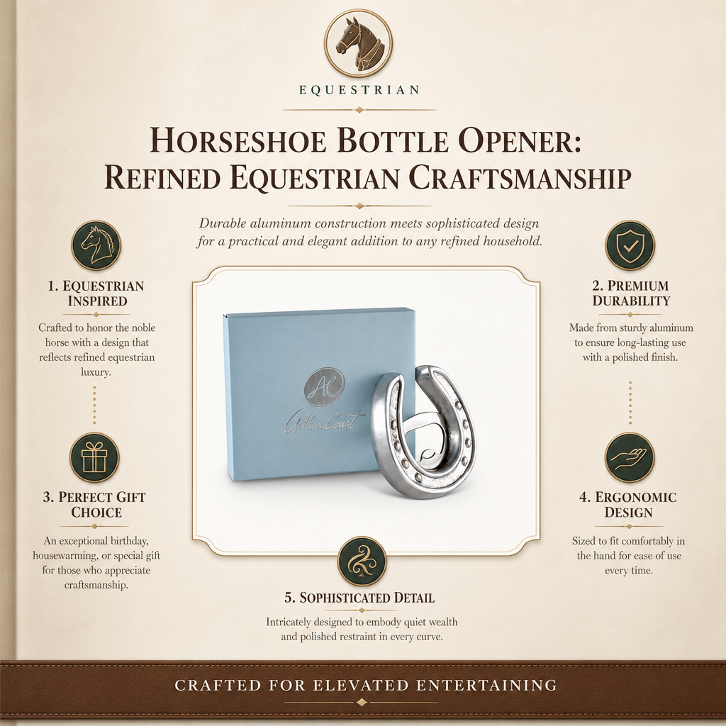 Arthur Court Designs - Horseshoe Bottle Opener