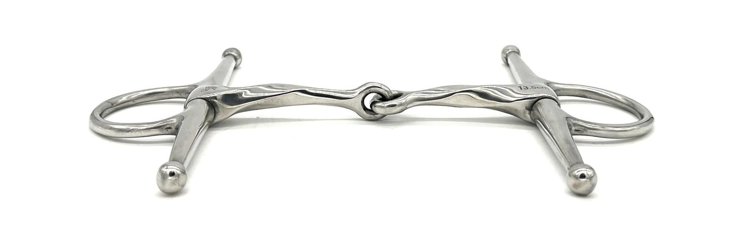 Jake Adams Slow Twist Single Joint Full Cheek Bit