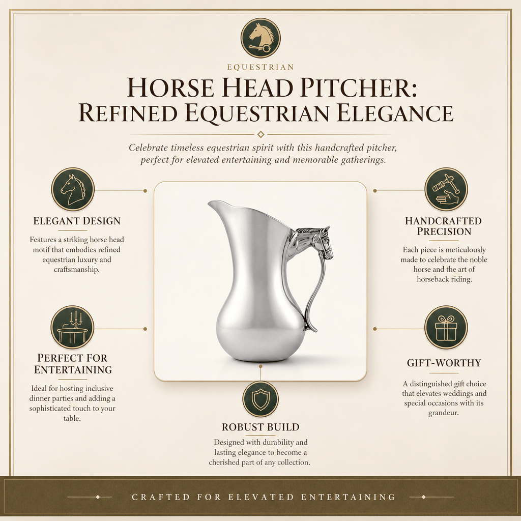 Arthur Court Designs - Horse Head Pitcher