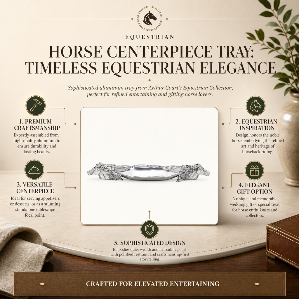 Arthur Court Designs - Horse Centerpiece Tray