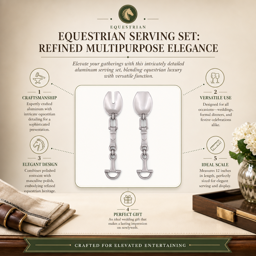 Arthur Court Designs - Equestrian Serving Set
