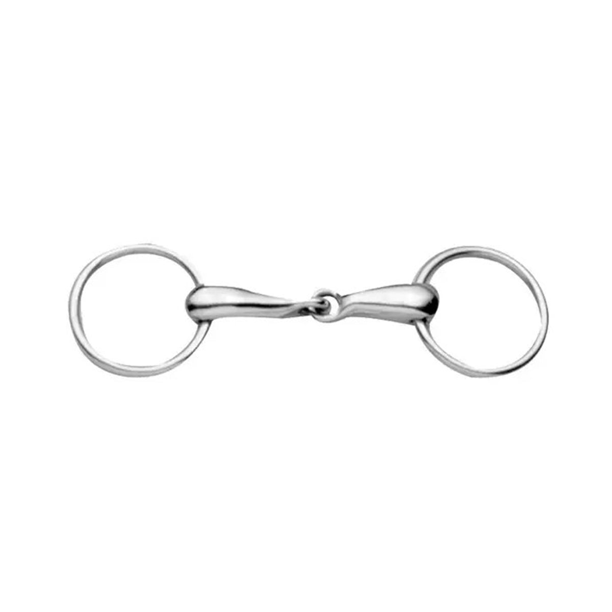 Korsteel Hollow Mouth Medium Weight 20MM Loose Ring Snaffle Bit