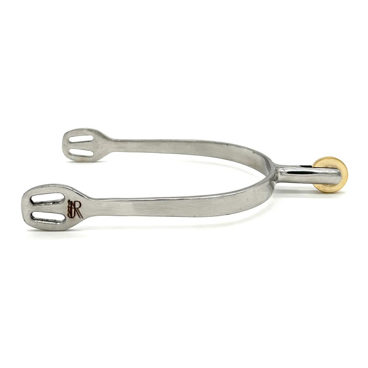 AJR Smooth Rowel Spurs Vertical