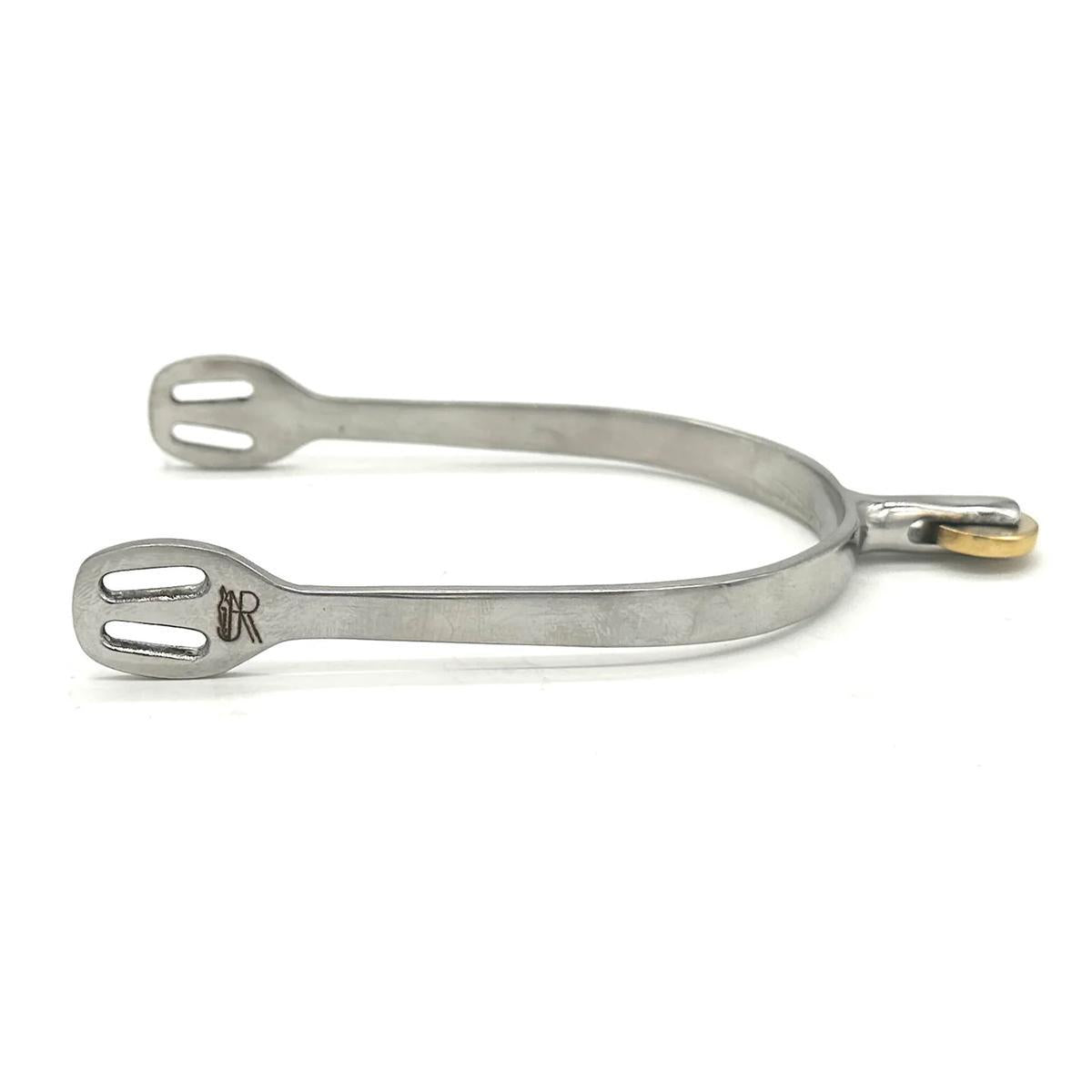 AJR Smooth Rowel Spurs Horizontal