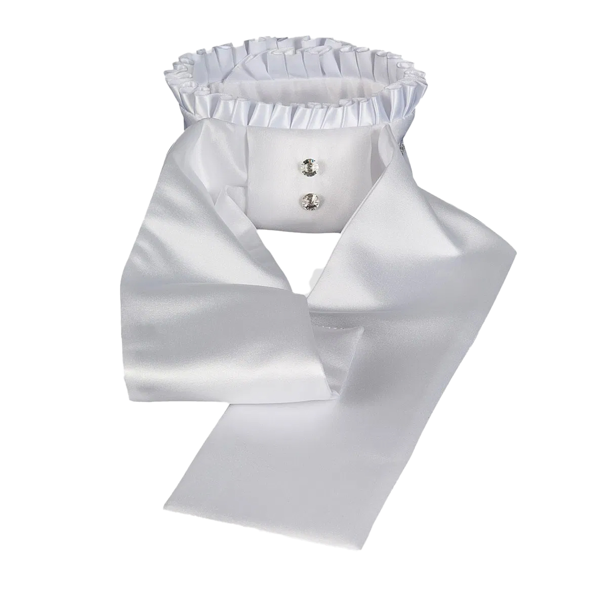 Equiline Adel Pleated Collar Stock Tie