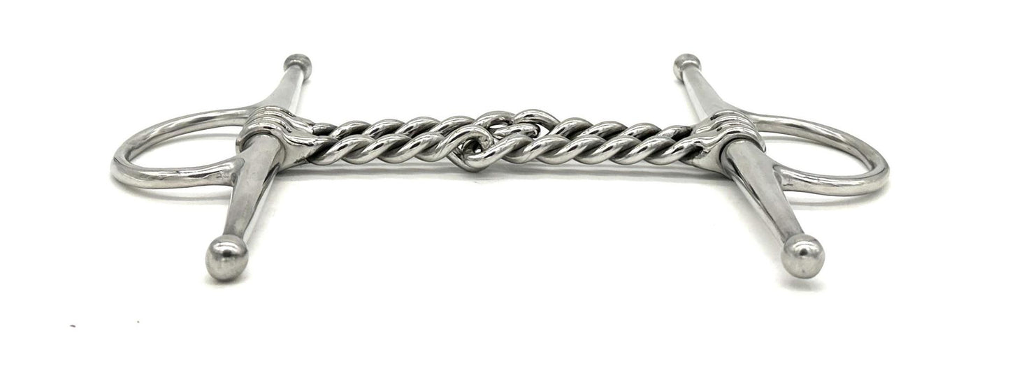 Jake Adams Double Twisted Wire Full Cheek Bit