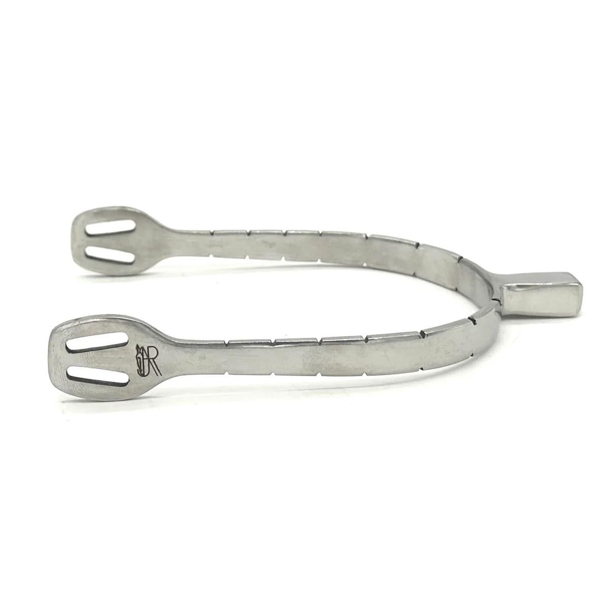 AJR Stainless Steel Square End Spurs (Block Design)