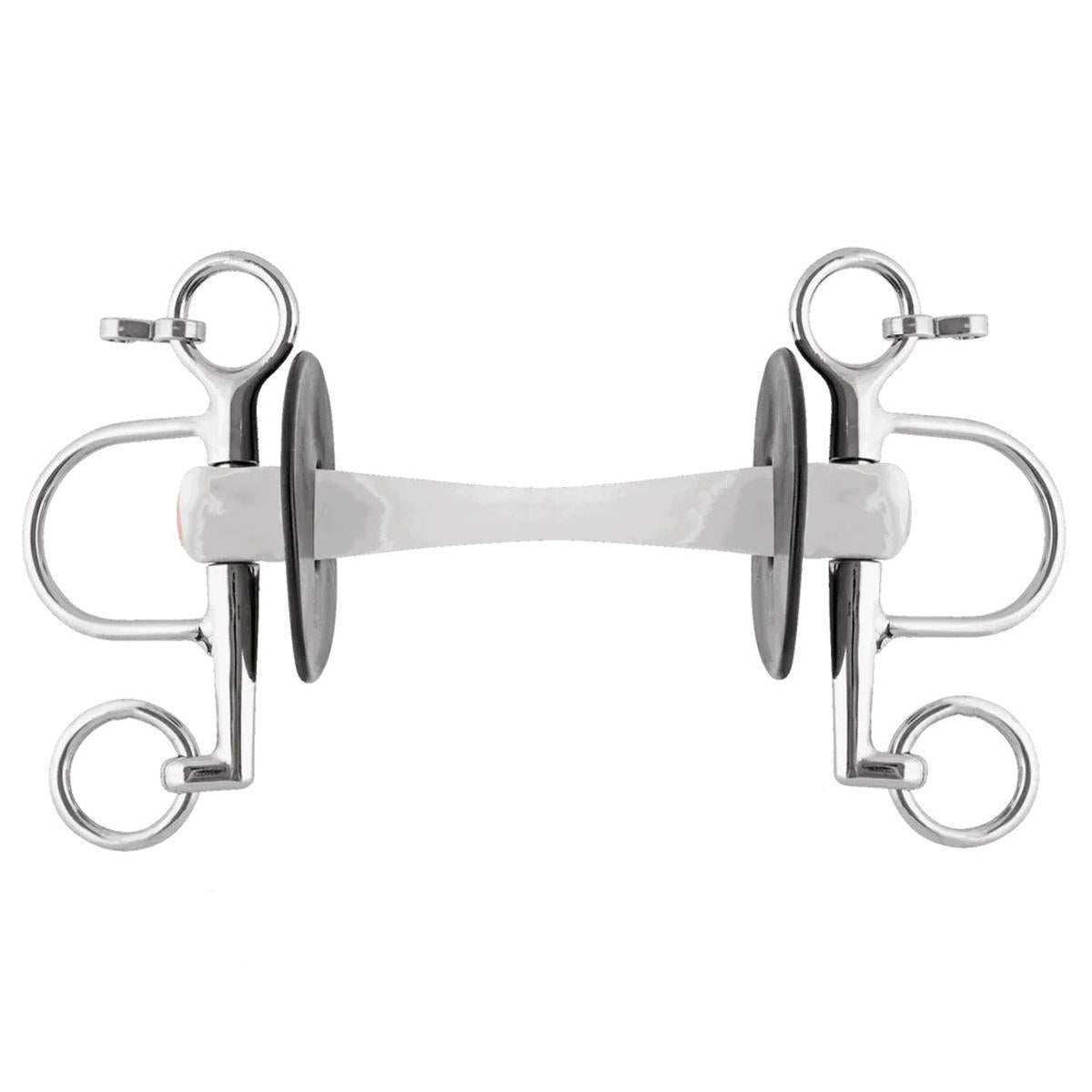 Herm Sprenger NATHE Pelham Flexible Mullen Mouth Bit - 5.5cm Cheek