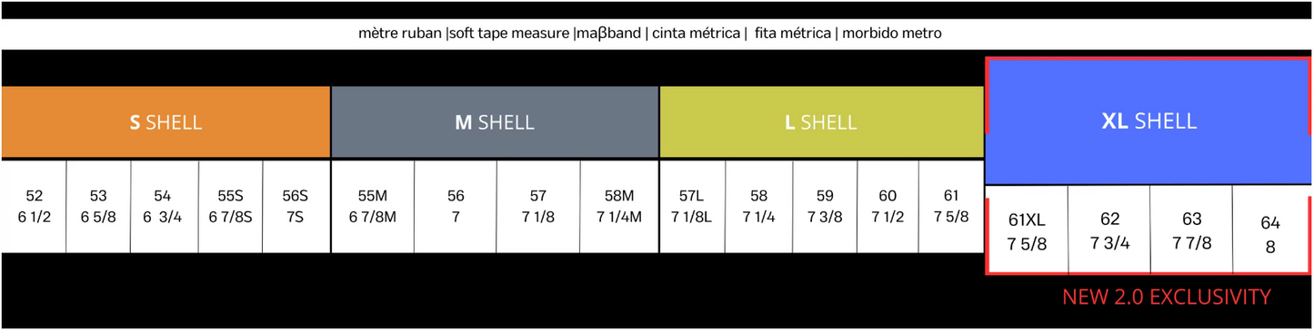 Samshield 2.0 Helmet Liners