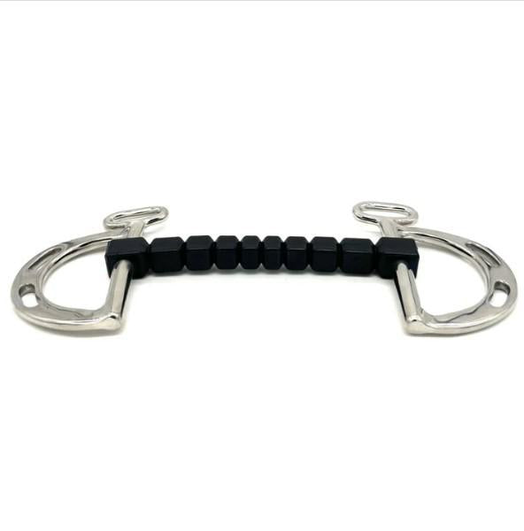 AJR Rubber Block Flexi Kimberwick Bit