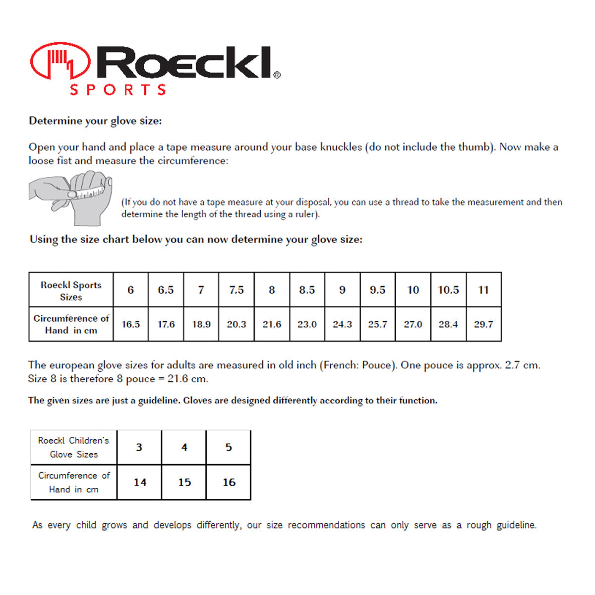 Roeckl Grip Junior Lite Riding Gloves