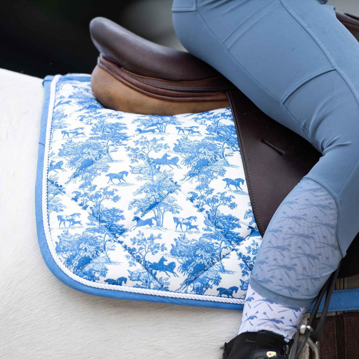 Dapplebay Equestrian Toile Pony Saddle Pad