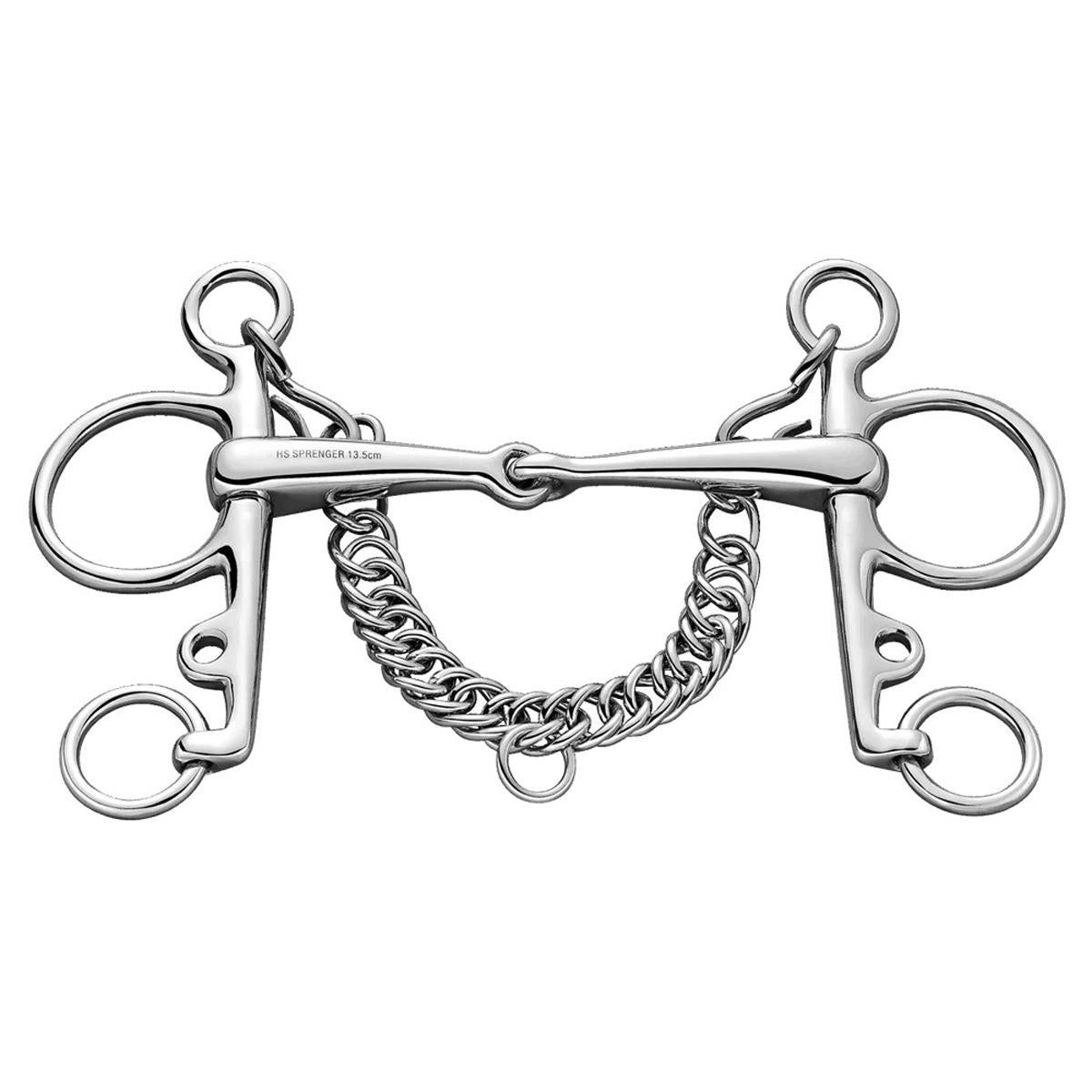 Herm Sprenger Stainless Steel Single Jointed Pelham Bit