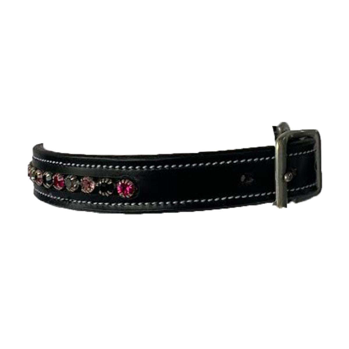 KL Select Blackberry Crystal Dog Collar