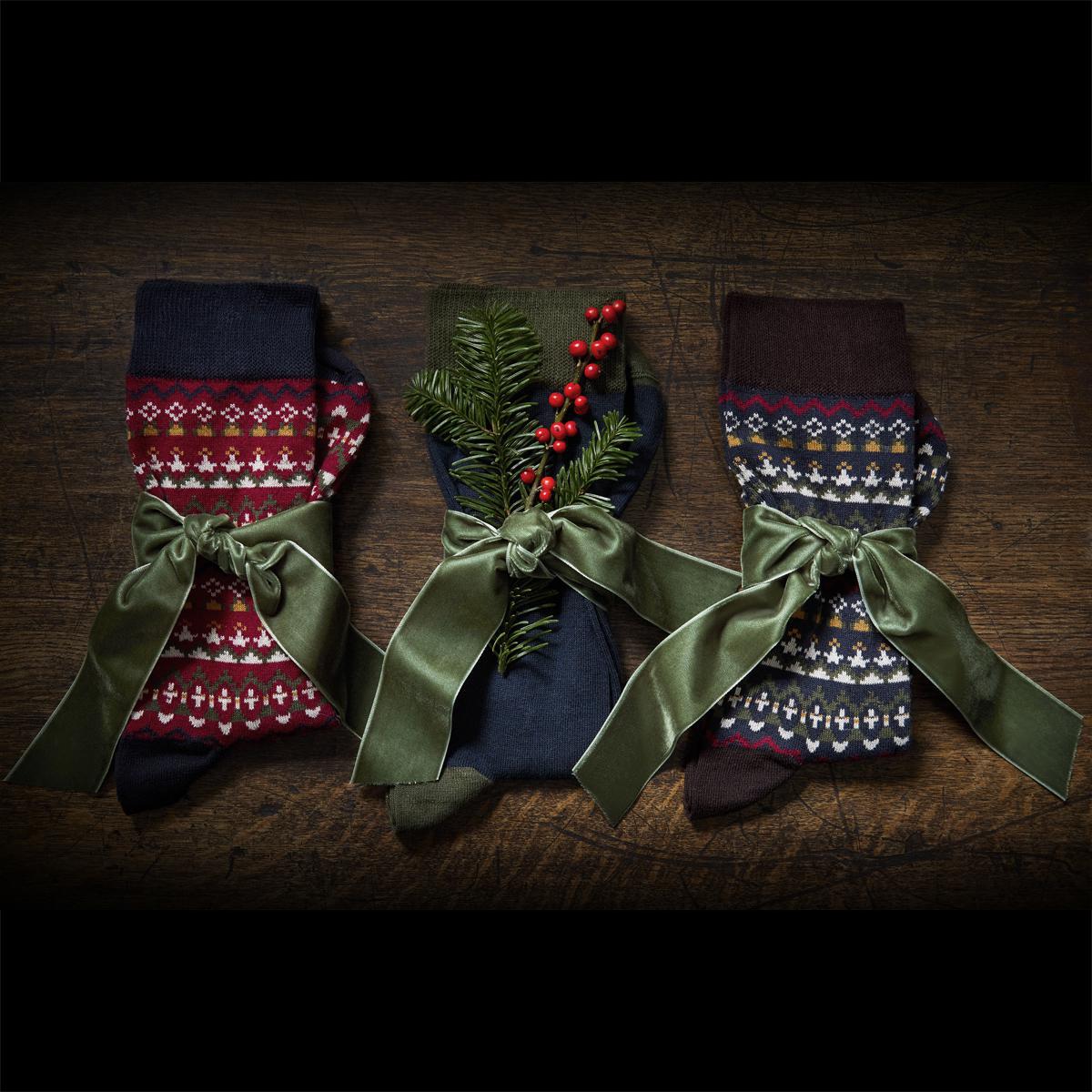 Barbour Marlow Fair Isle Sock Gift Box