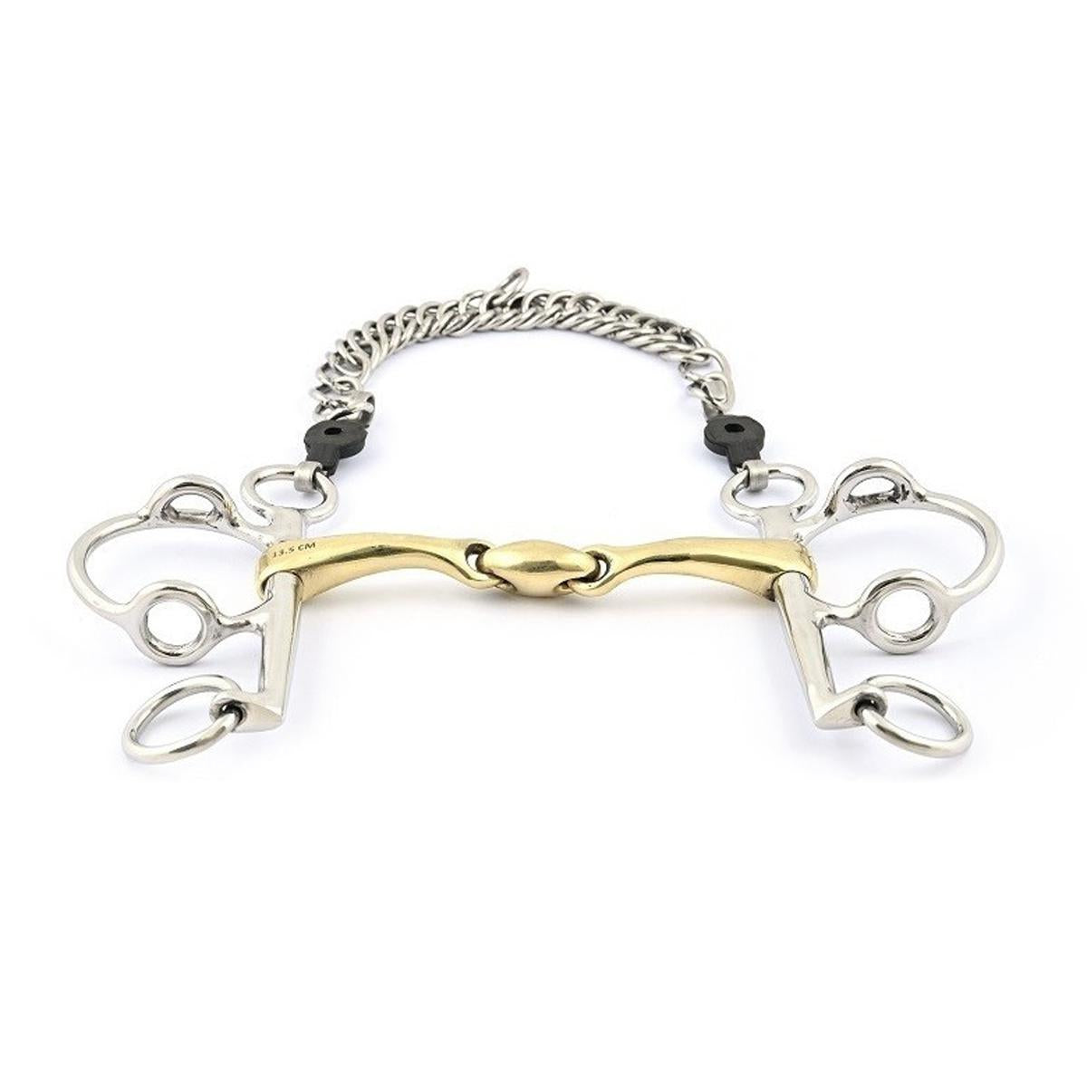 Jump'in French Link Pelham Gag Bit