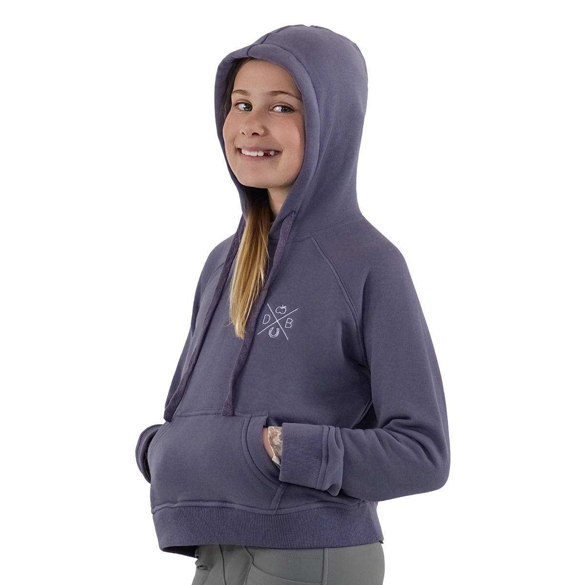Dapplebay Kid's Palm Trees & Horse Shows Hoodie
