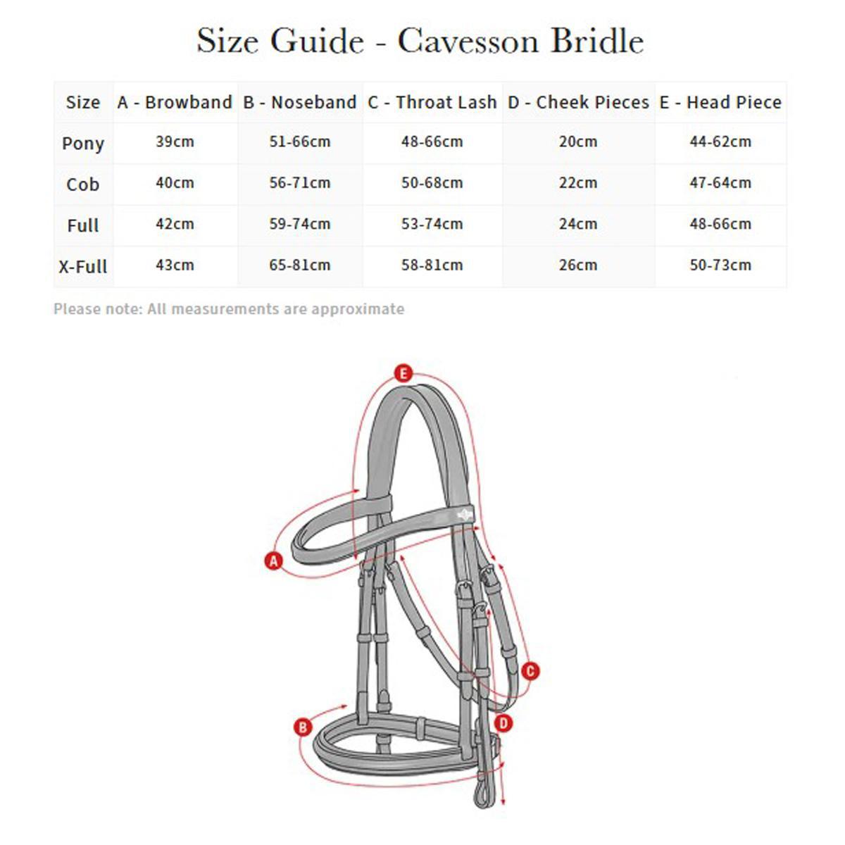 LeMieux Arika Cavesson Bridle