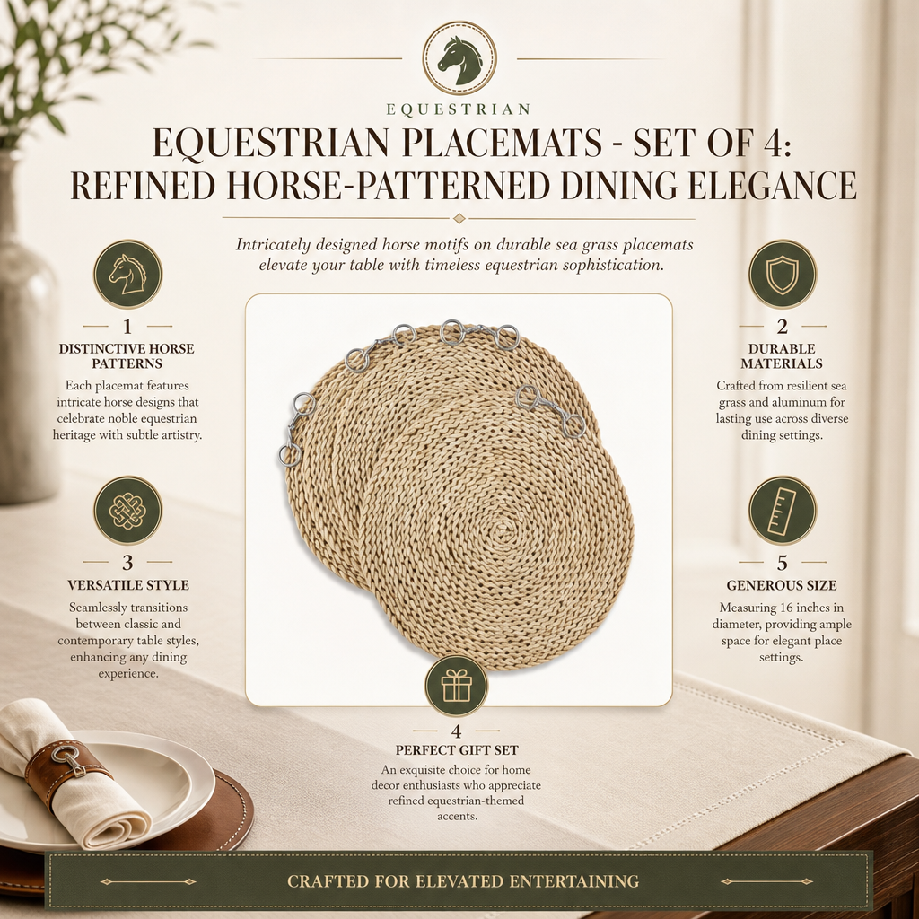Arthur Court Designs - Equestrian Placemats - set of 4