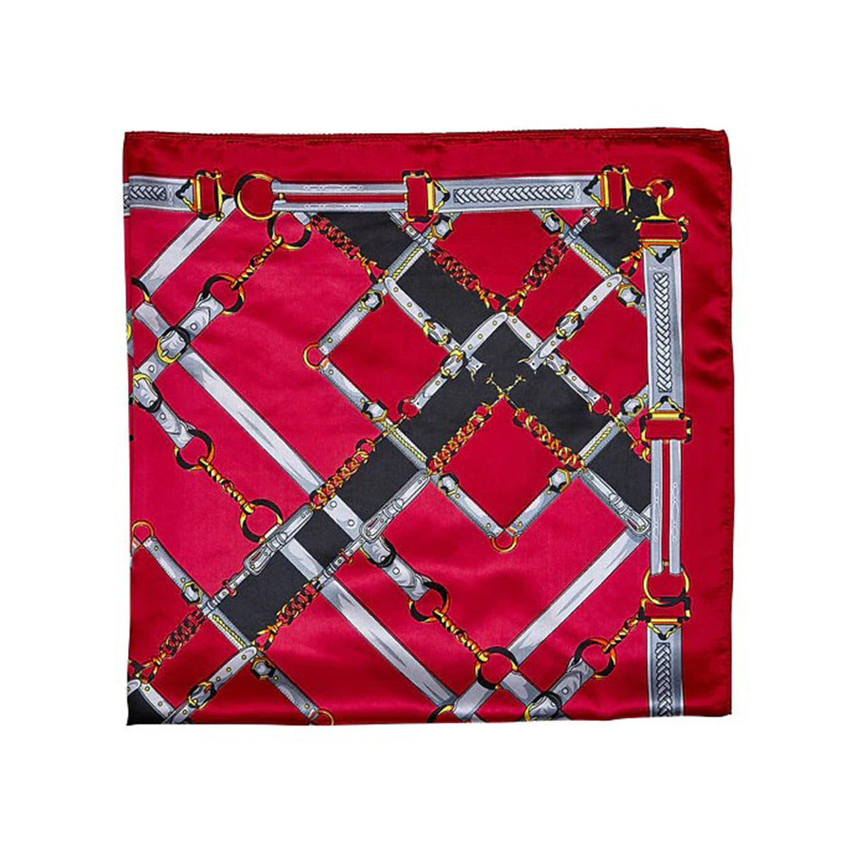 AWST Int'l Silky Plaid Snaffle Bit Scarf - Sale