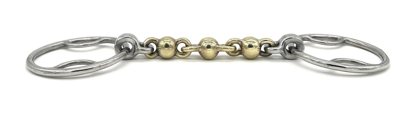 Jake Adams Brass Mouth Bevel Waterford Bit