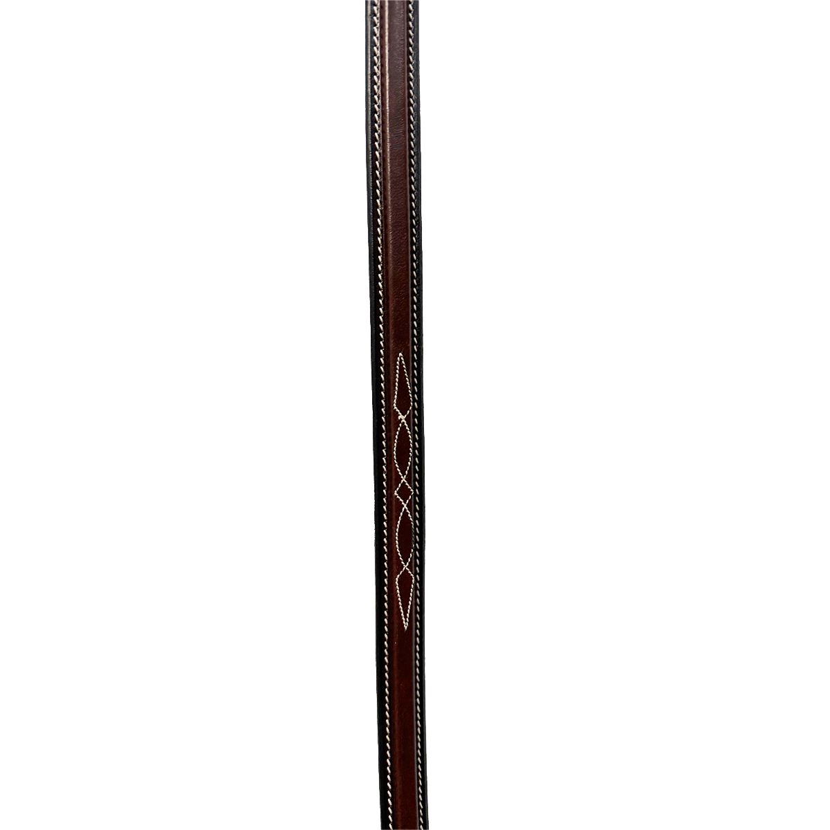 AJR Rubber Lined Hunter Fancy Raised Laced Leather Rein