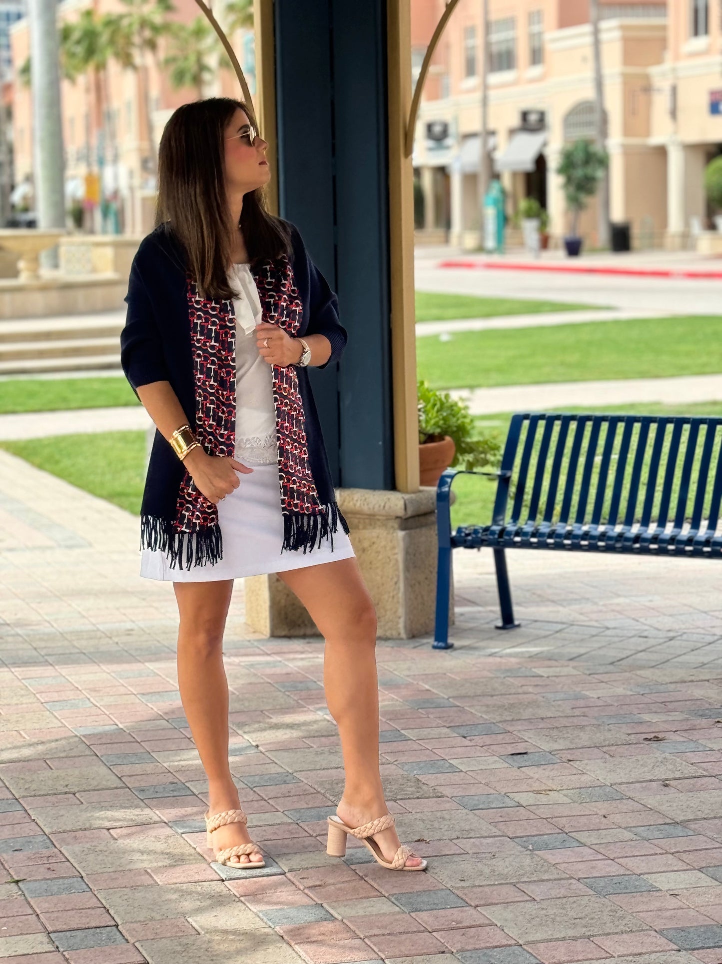 Stacy Bradley Design- Cozy Sweater Wrap - Navy - Get My Bit