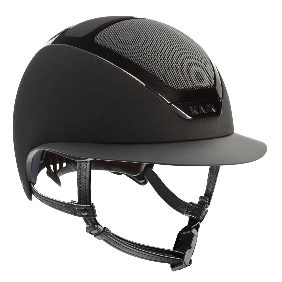 bike helmet for riding horses KASK Star Lady Chrome Helmet, Black