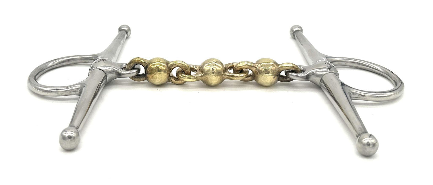 Jake Adams Brass Mouth Waterford Full Cheek Bit