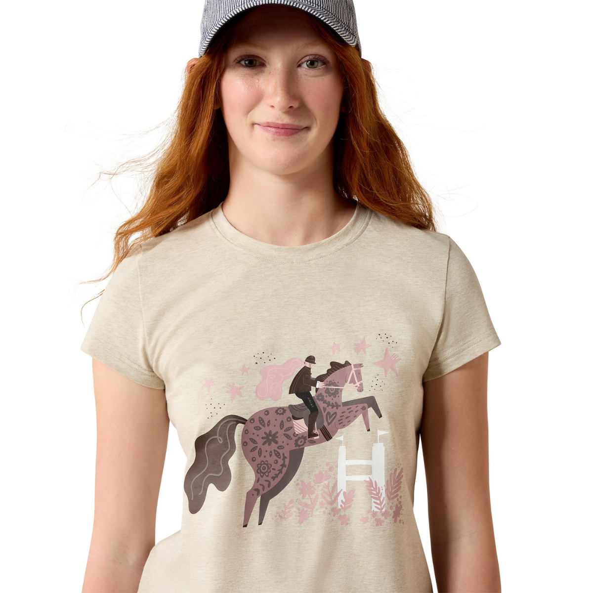Ariat Youth Floral Leap T-Shirt - Sale