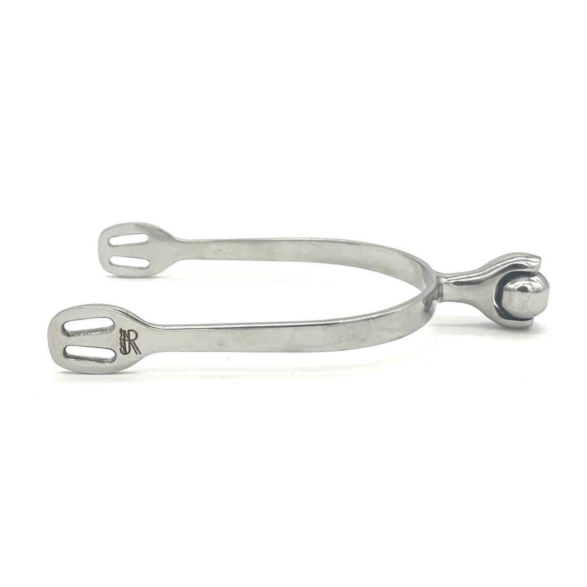 AJR Stainless Steel Roller Ball Spurs Horizontal