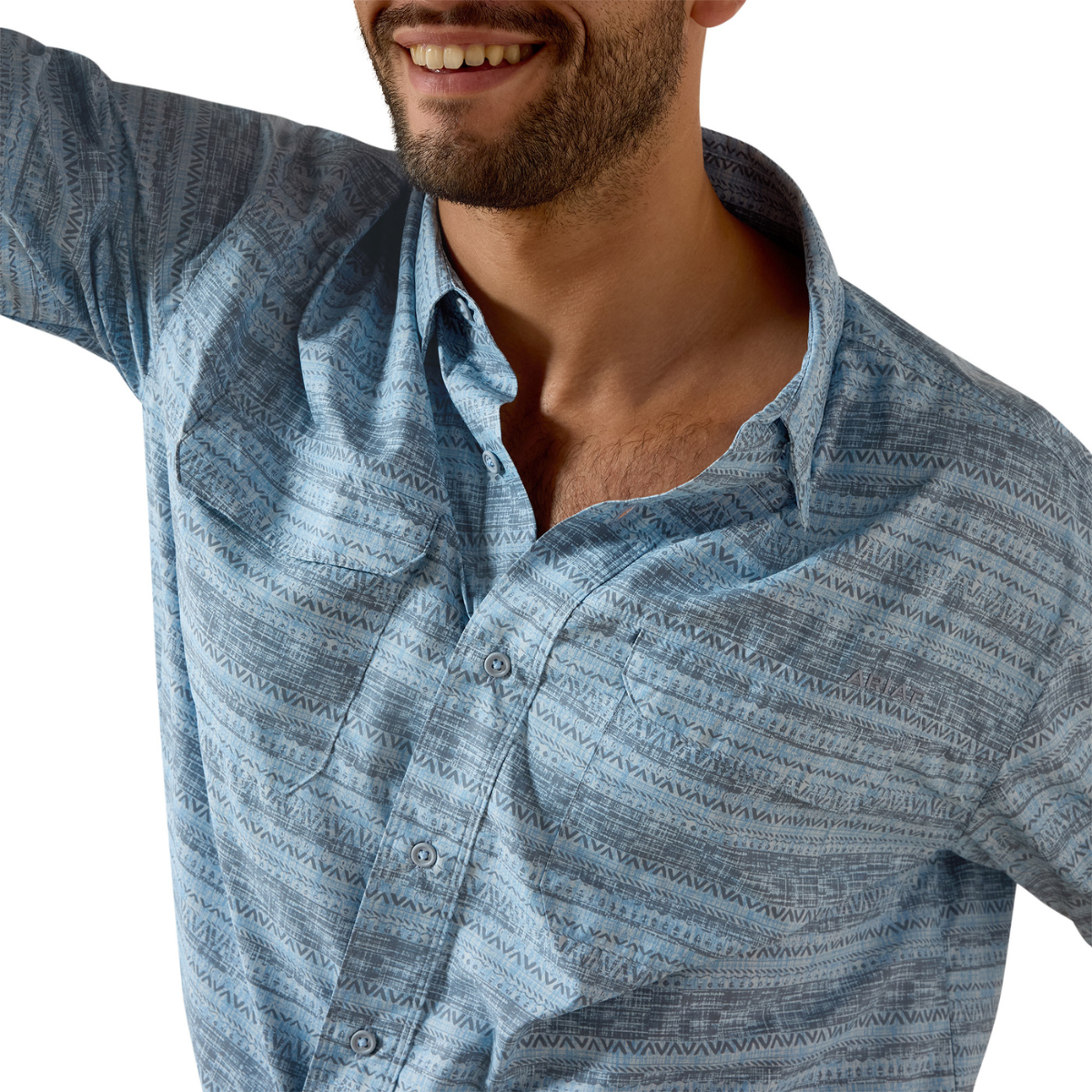 Ariat Men's Printed VentTEK Outbound Short Sleeve Shirt - Sale