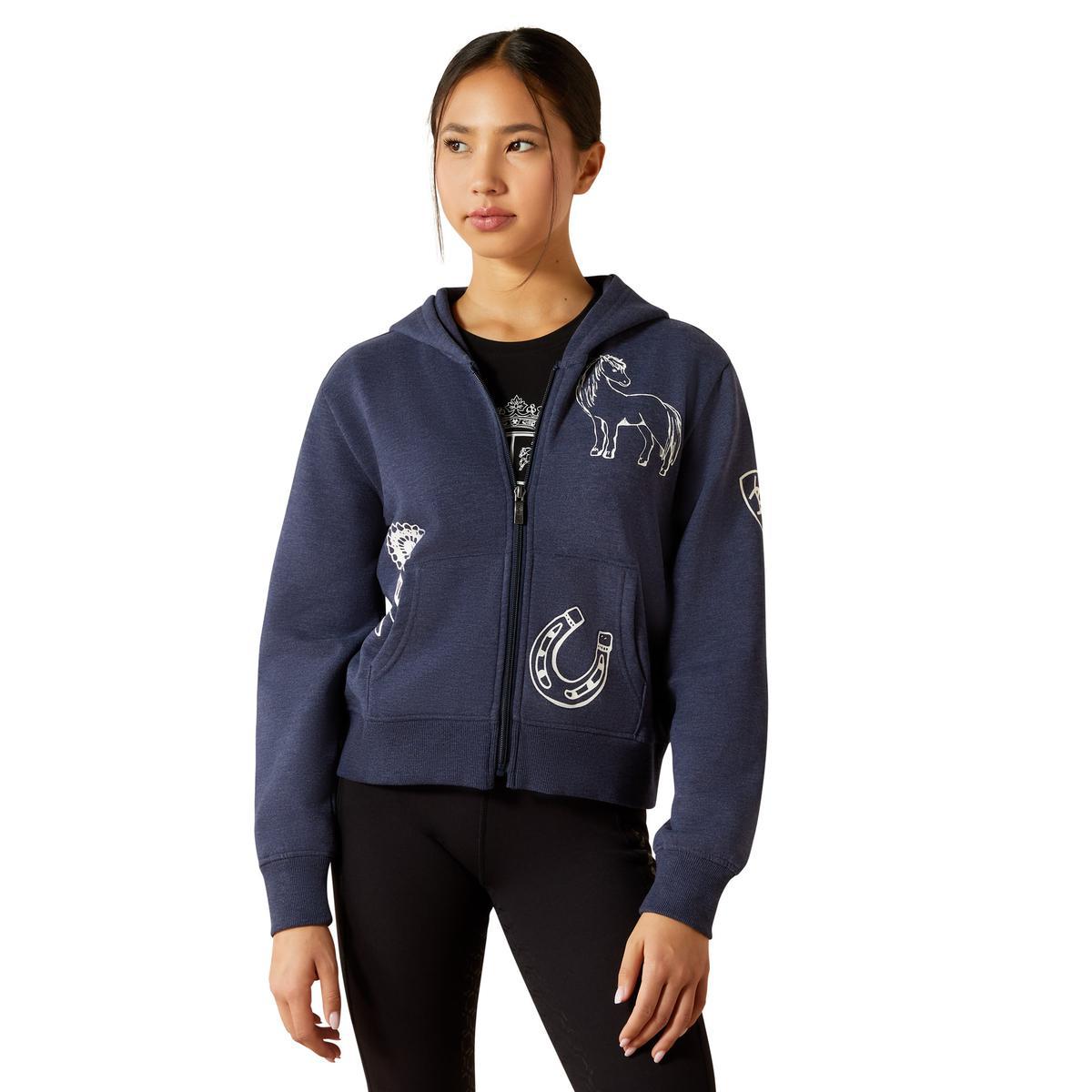 Ariat Youth Spiffy Full Zip Sweatshirt - Sale