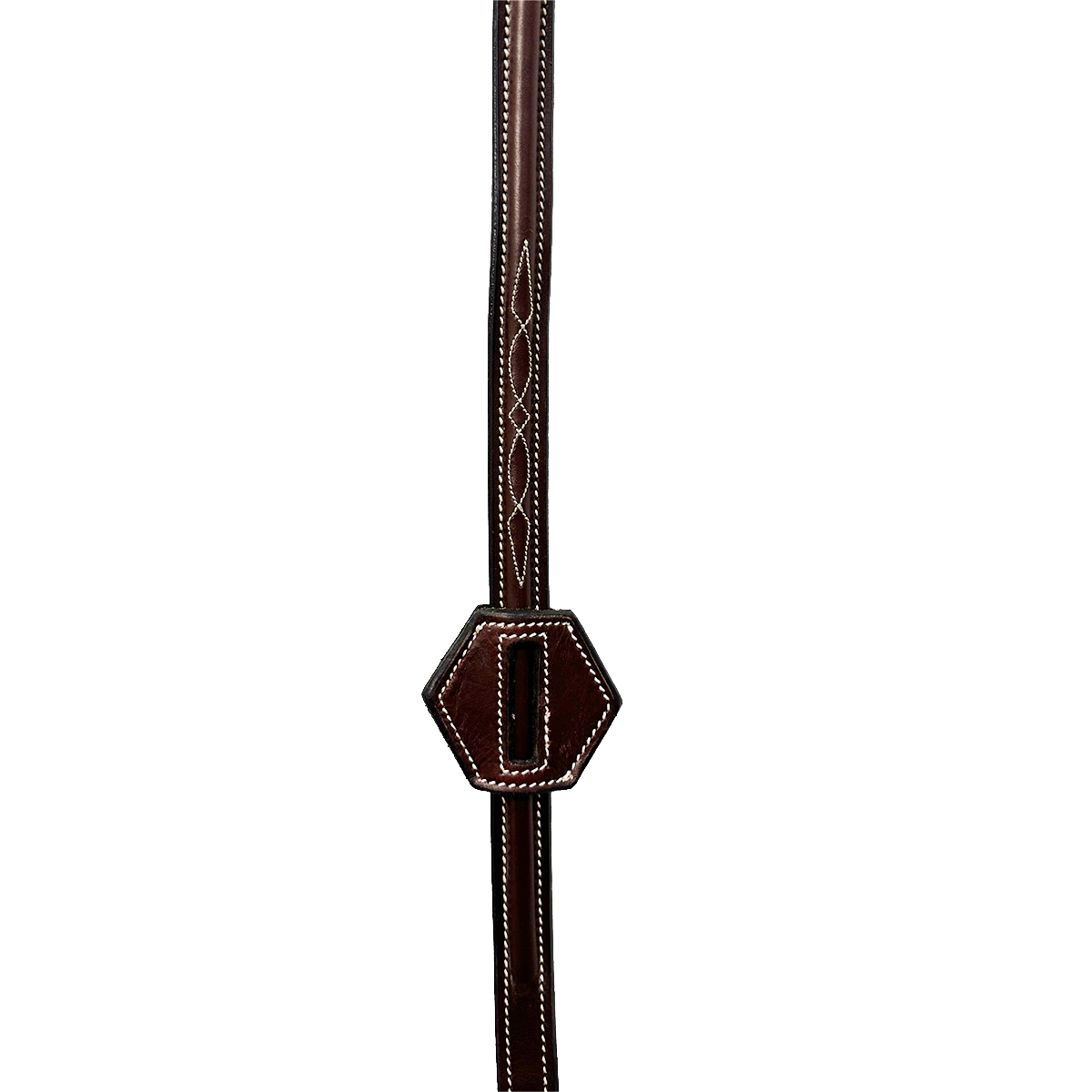 AJR 5/8" Jumper Rubber Reins With Leather Grips And Stopper