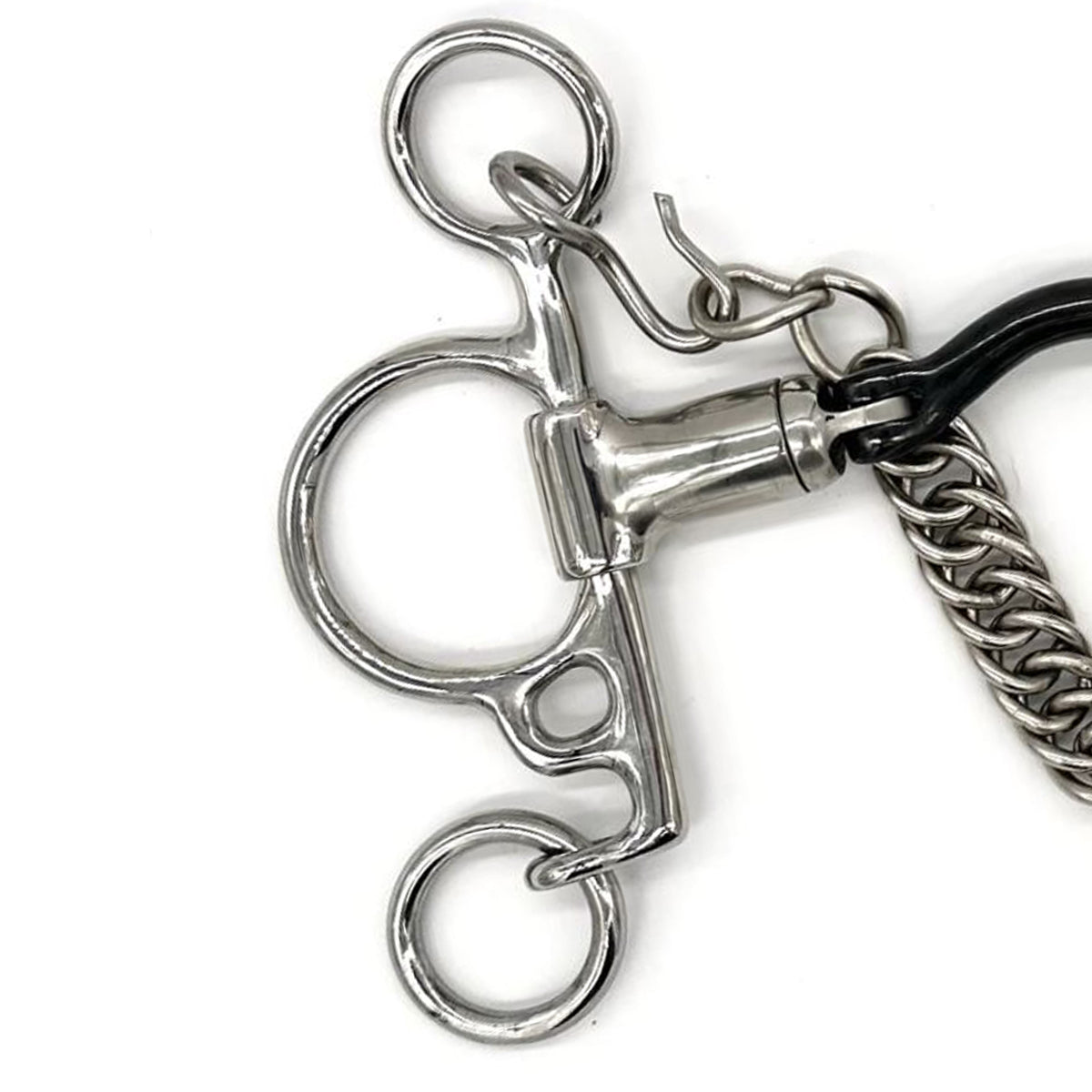 AJR Sweet Iron Swivel Port Pelham Bit