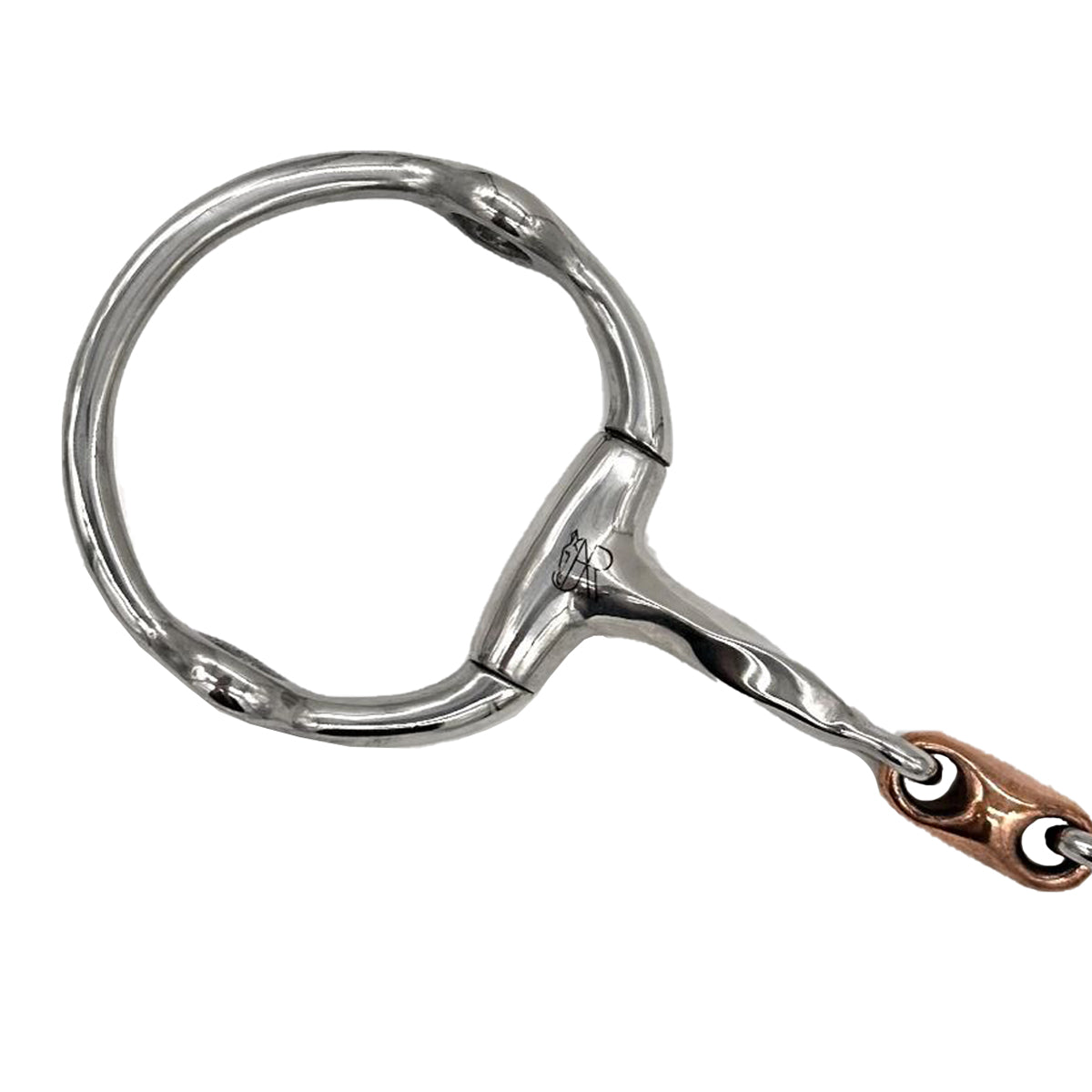 AJR Sport Twisted Gag With Copper French Link Bit