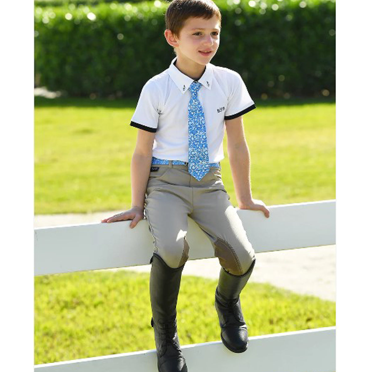 Belle & Bow Equestrian Boy's Neck Tie