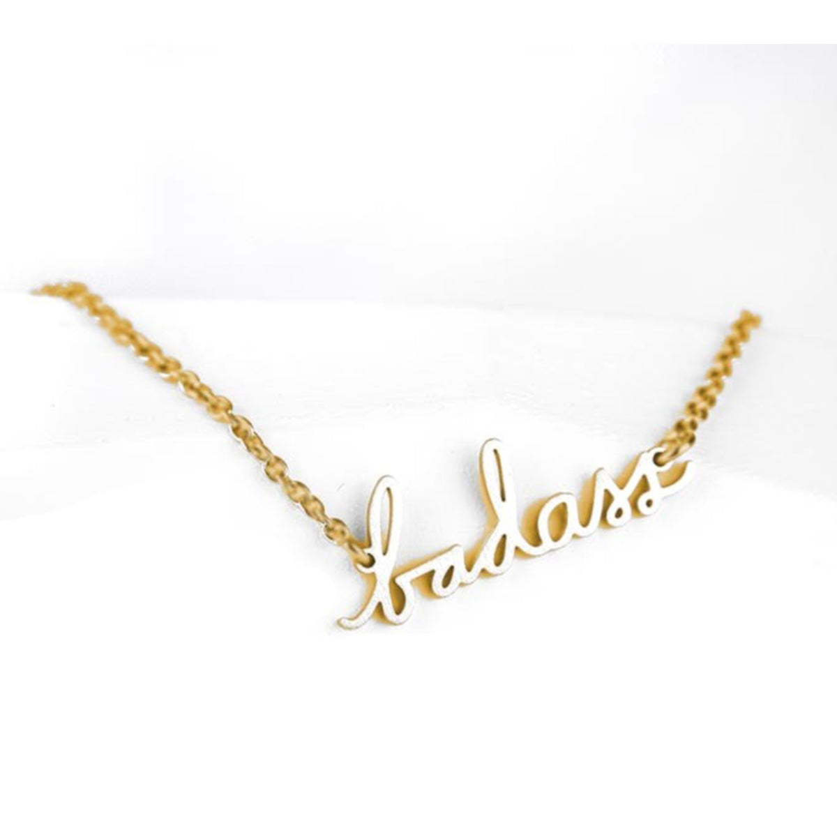 Mare Modern Goods Gold Badass Pendant