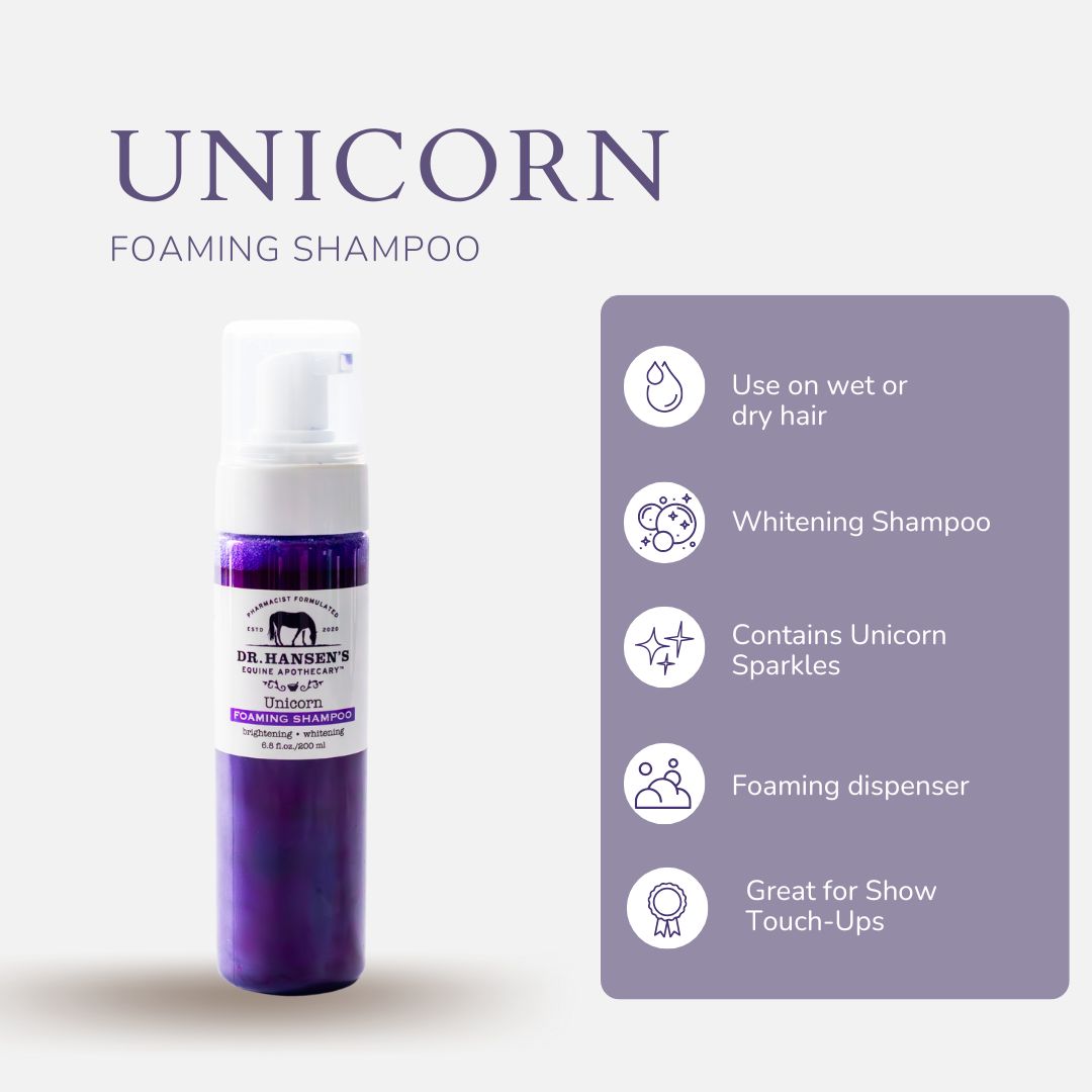 Dr. Hansen's Equine Apothecary Unicorn Foaming Shampoo
