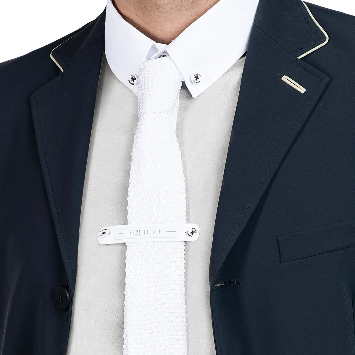 Equiline Men's Knit Cotton Slim Tie