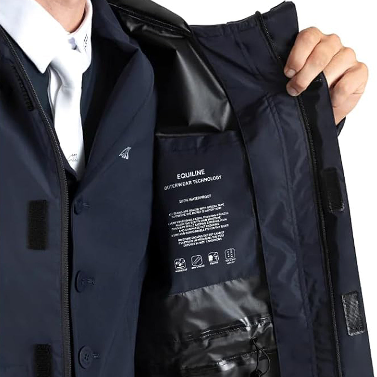 Equiline Rawek Unisex Waterproof Jacket