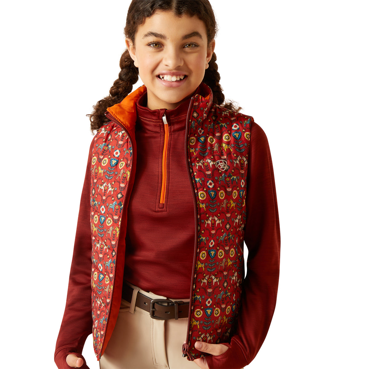 Ariat Youth Bella Insulated Reversable Vest