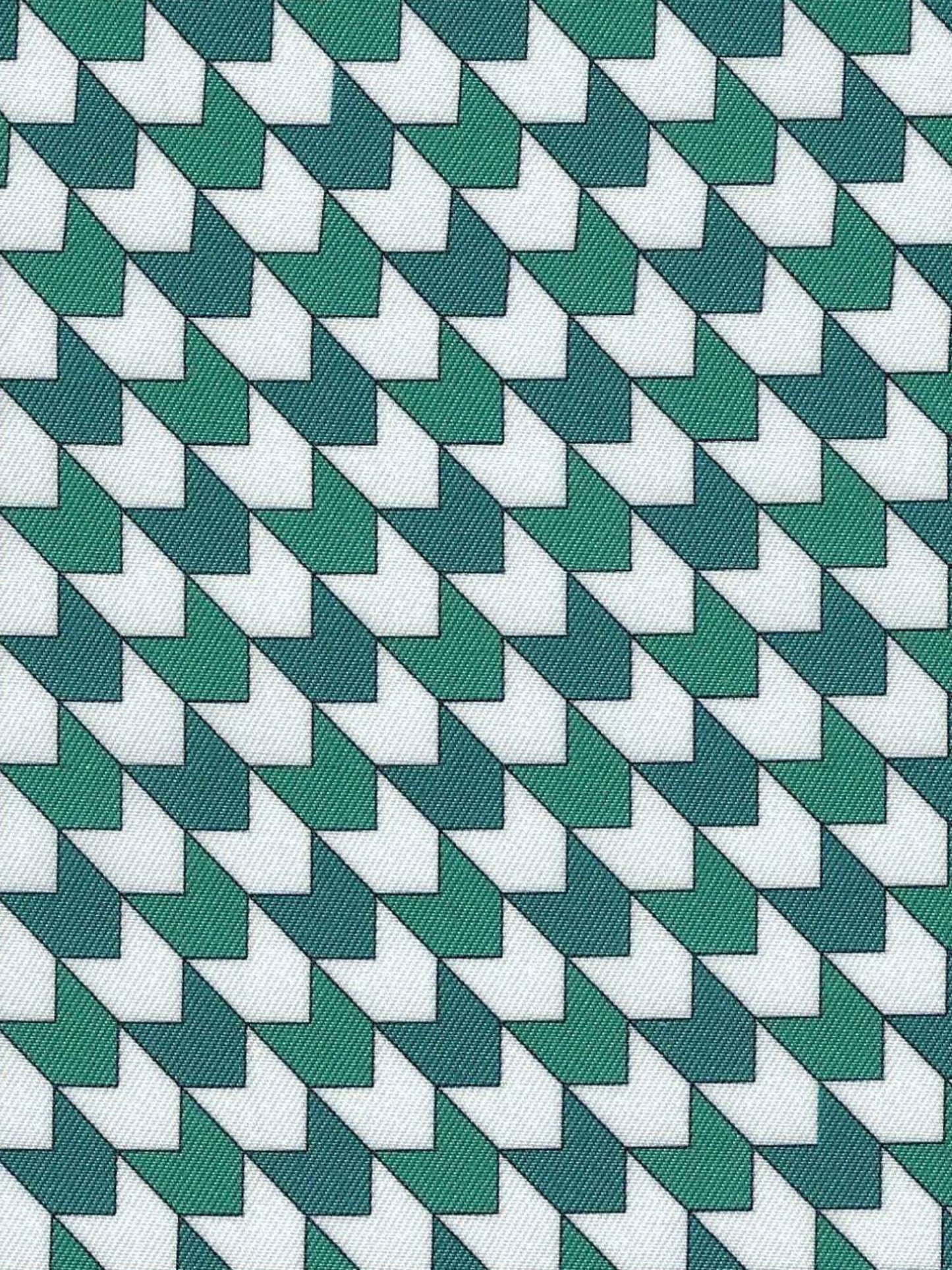 Essex Classics Ladies "Luna II" Forest Green with Geometric Short Sleeve Performance Show Shirt