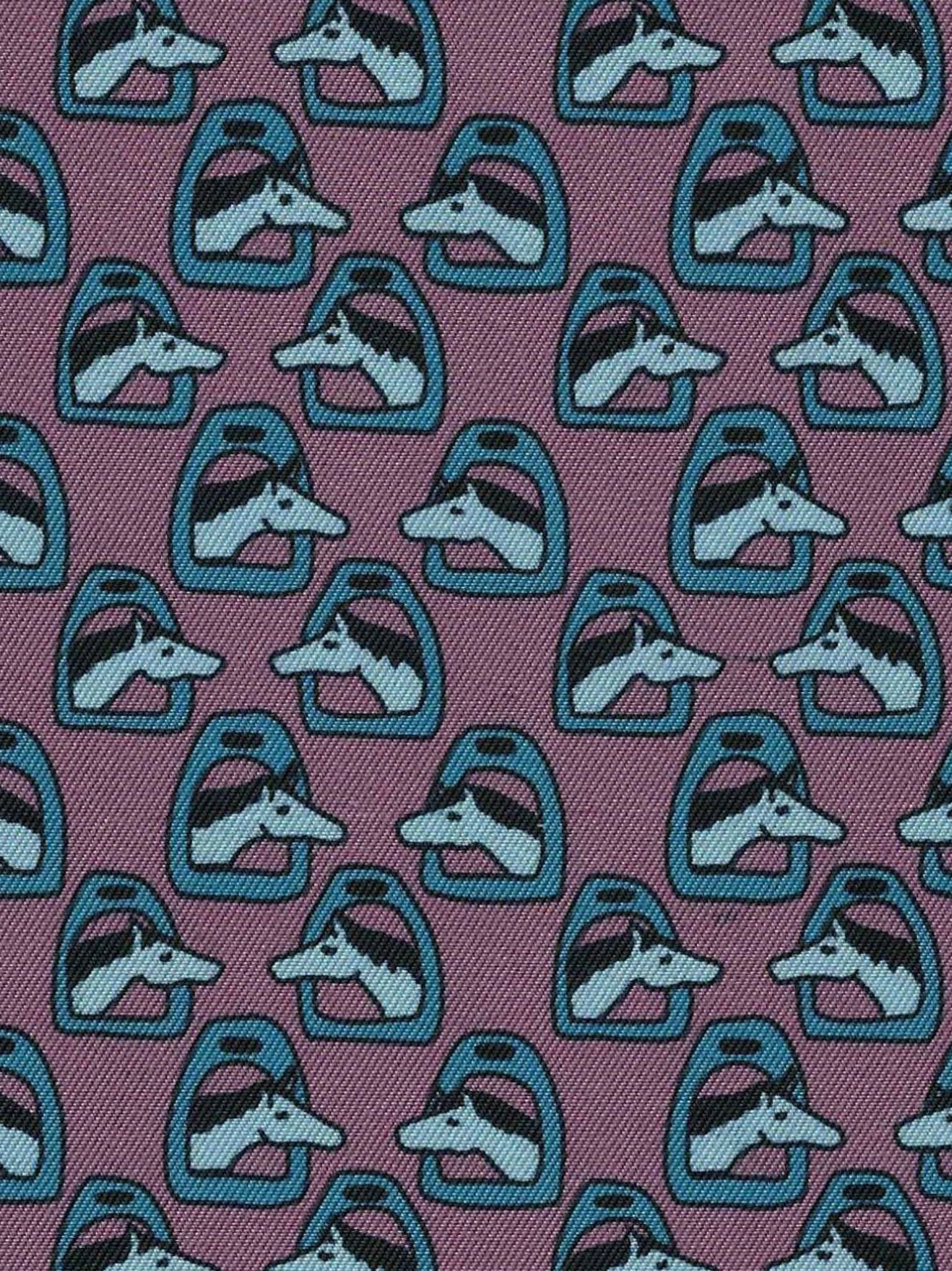 Essex Classics Ladies "Luna II" Blue Stirrup Talk Short Sleeve Performance Show Shirt