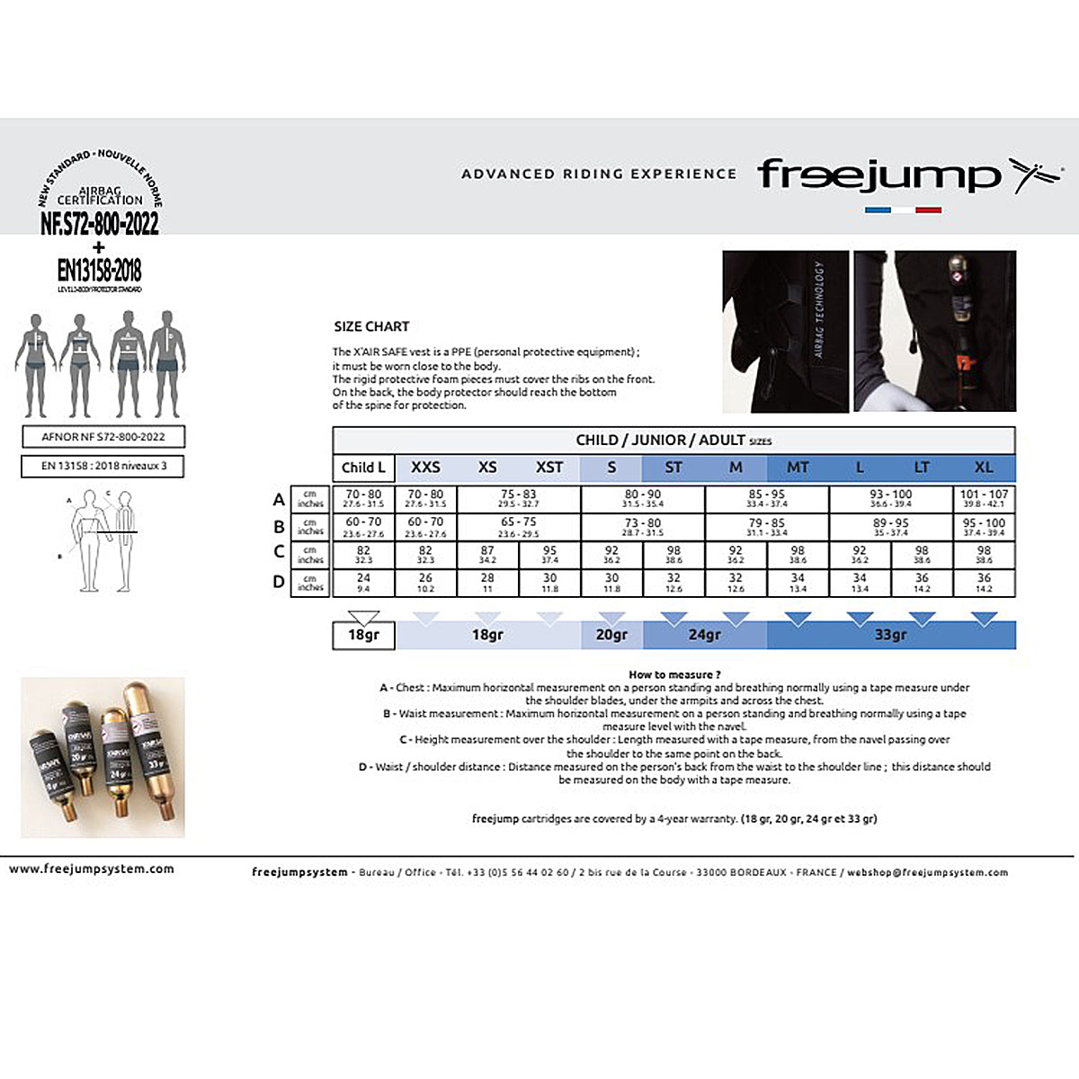 Freejump X'Air Safe Vest