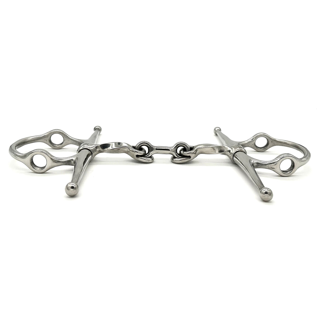 AJR Twisted Locking Dog Bone Nelson Gag Bit