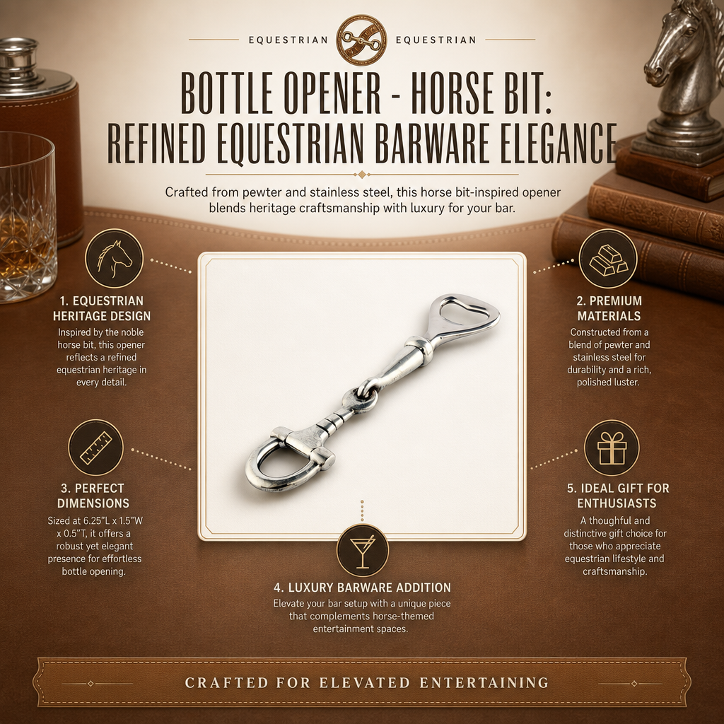 Vagabond House - Bottle Opener - Horse Bit